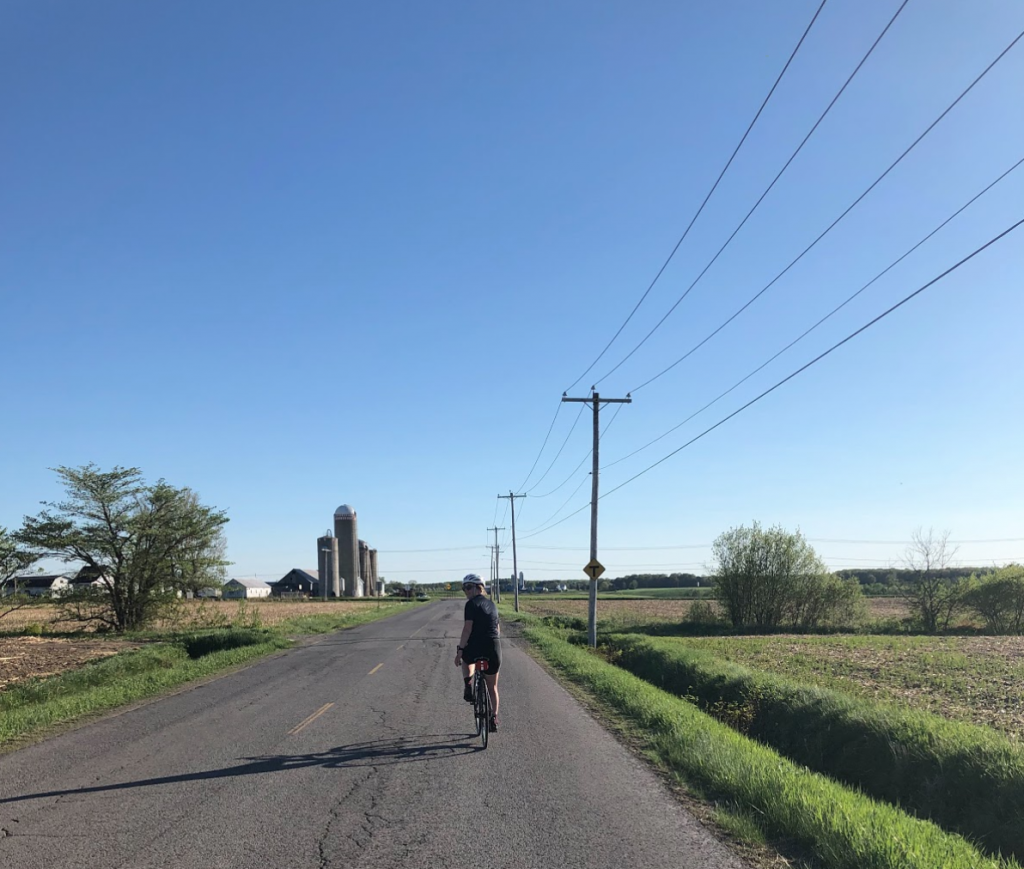 La Riveraine à vélo