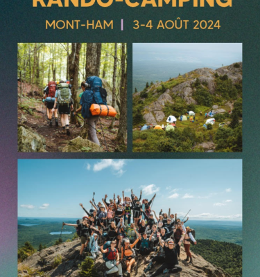 Camping au sommet du Mont-Ham - 3 et 4 août 2024