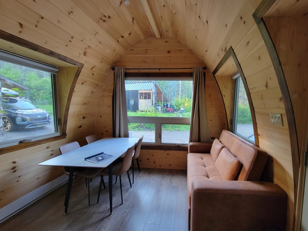 Intérieur du pod